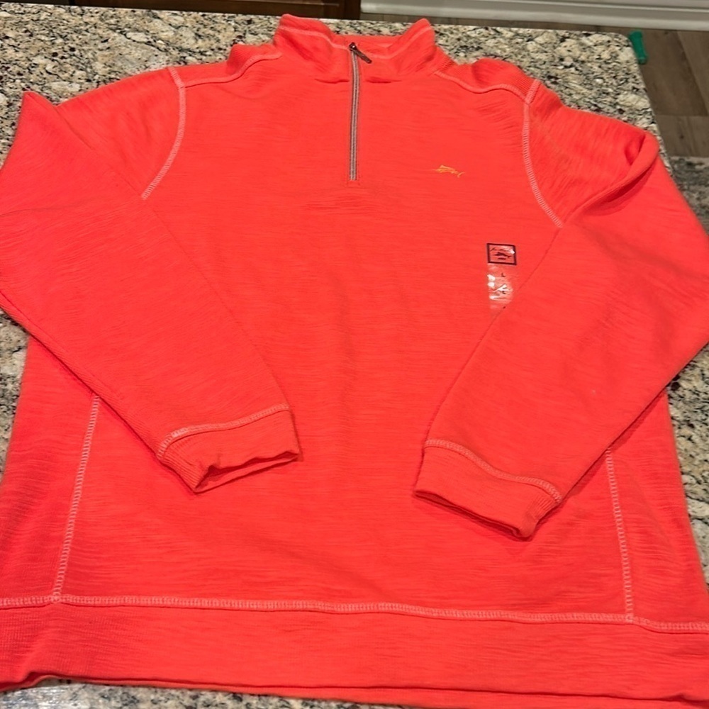 Joe Marlin Men’s French Rib Quarter Zip Pull Over NWT